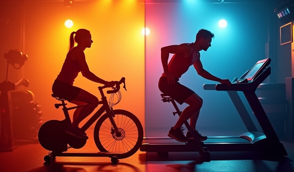 exercise bike vs treadmill